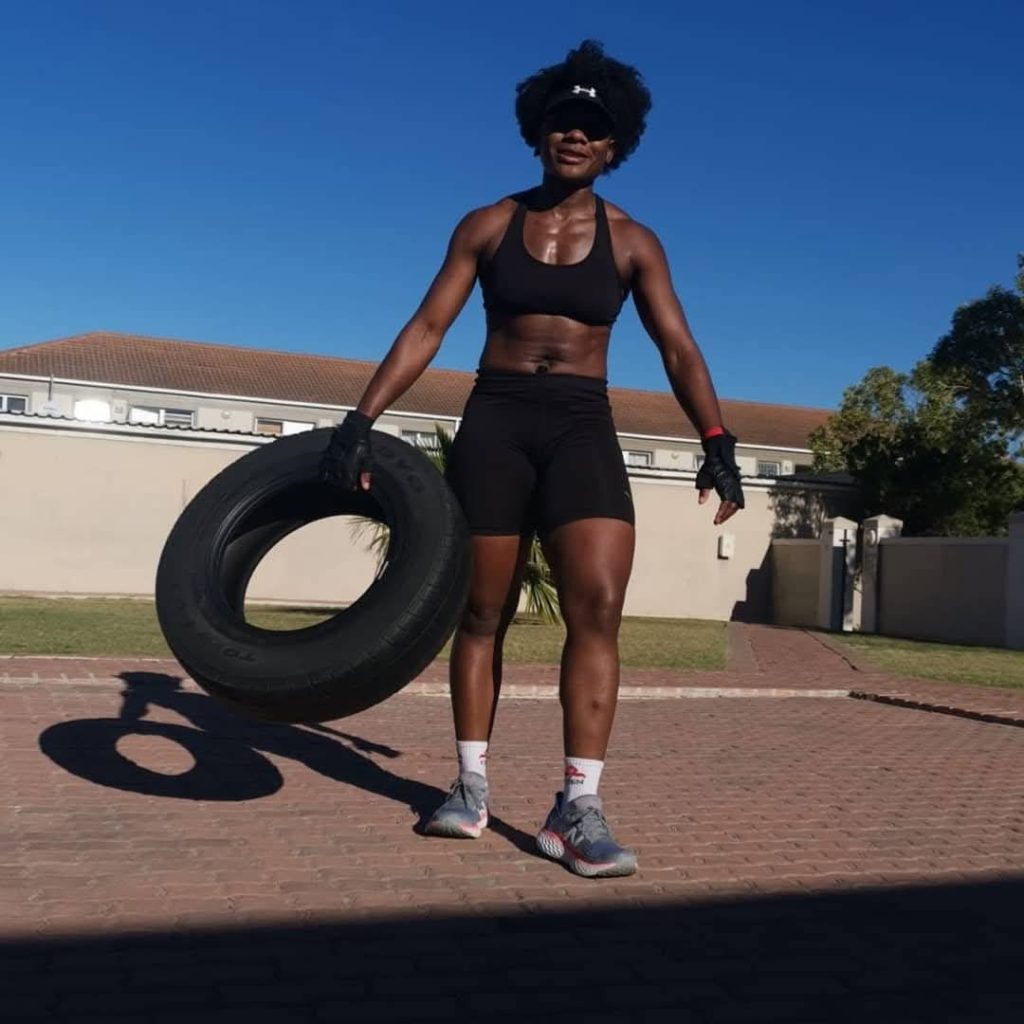 Woman Excersing